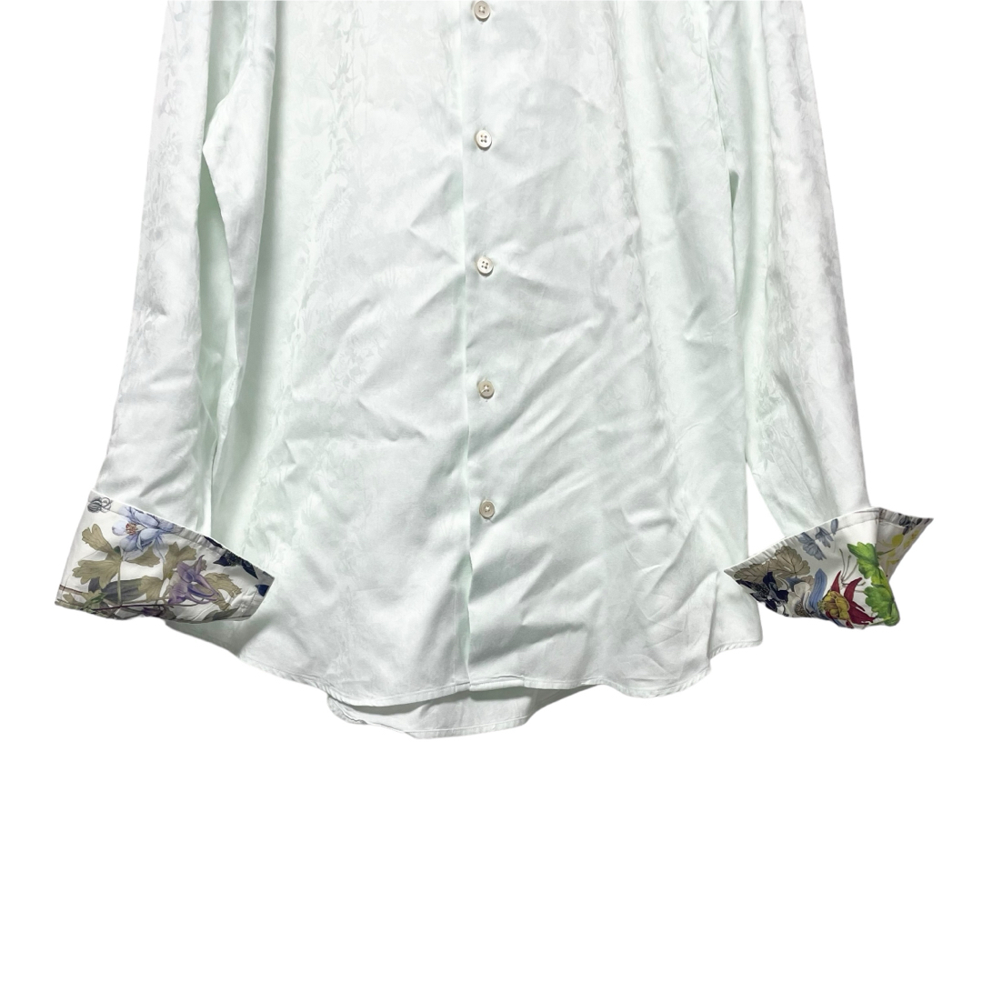Paul Smith COLLECTION(ポールスミスコレクション)の極美品 ポールスミス コレクション シャドー花柄 シャツ Mサイズ メンズのトップス(シャツ)の商品写真