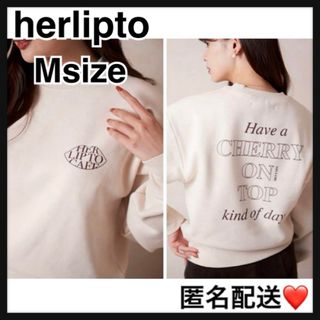 Her lip to - herlipto HLT CAFE Sweat ハーリップトゥ スウェット