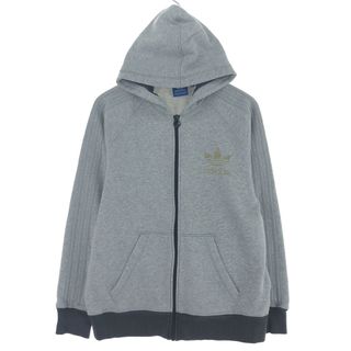 アディダス(adidas)の古着 アディダス adidas ORIGINALS オリジナルス スウェットフルジップパーカー メンズL /eaa424850(スウェット)