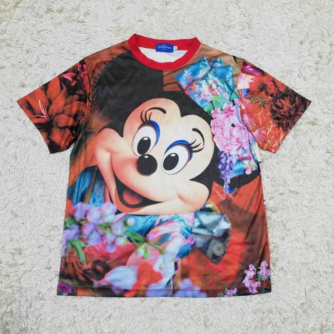 Disney(ディズニー)のディズニー　蜷川実花　コラボ　イマジニングザマジック　ミニーちゃん　Tシャツ　M レディースのトップス(Tシャツ(半袖/袖なし))の商品写真