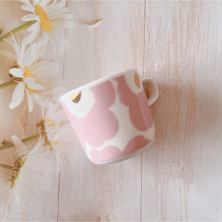 マリメッコ(marimekko)の♡マリメッコ　ウニッコ　ライトピンク　コーヒーカップ  マグカップ　R特別商品(食器)