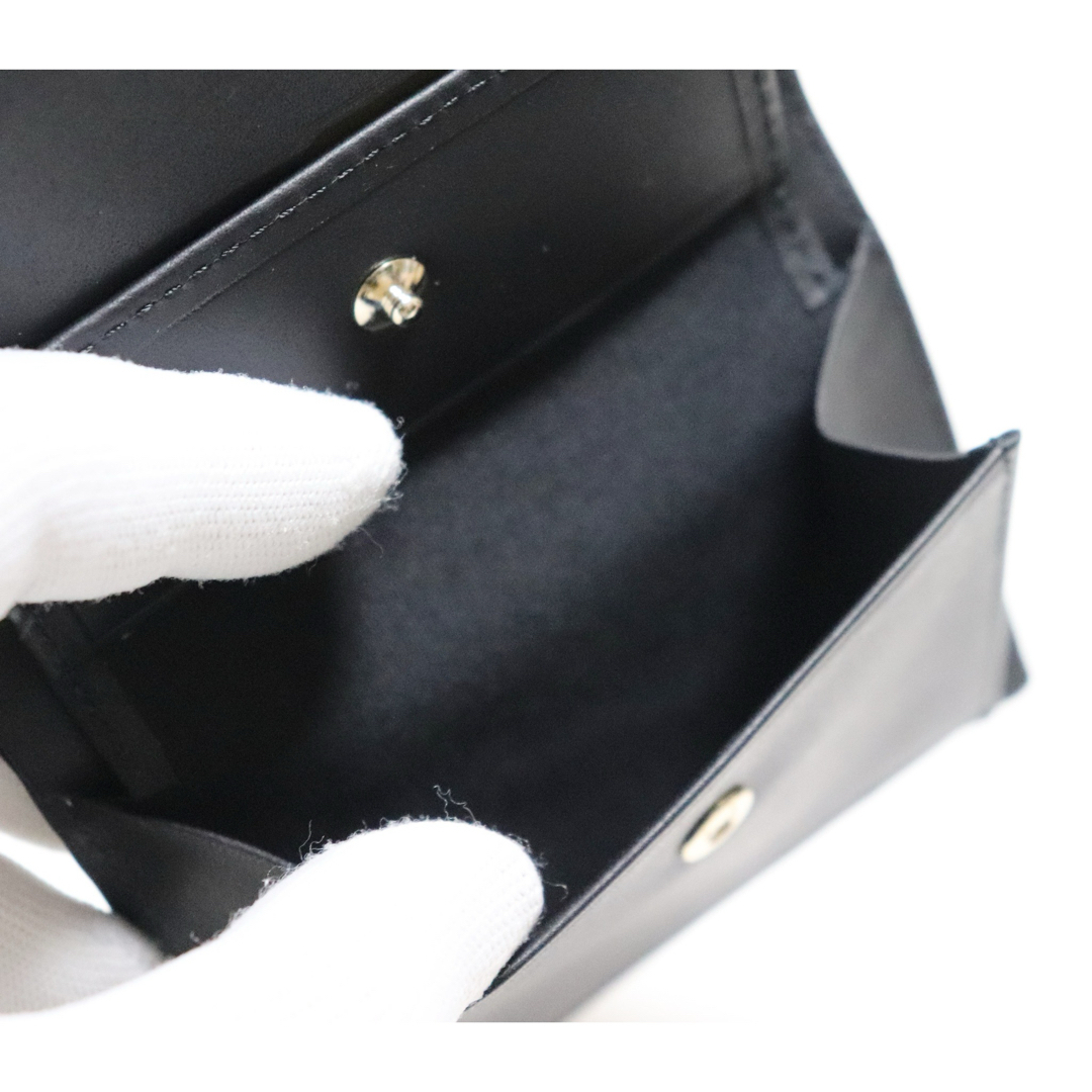 Paul Smith(ポールスミス)の《ポールスミス》箱付新品 【ステッチハイライト】 立体ロゴ レザー2つ折り財布 メンズのファッション小物(折り財布)の商品写真