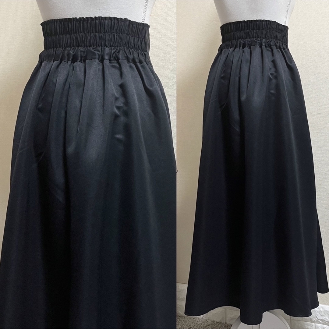 RU(アールユー)の新品含む　Sスーツ！ru ジャケット　ハイウエストスカート　黒 レディースのフォーマル/ドレス(スーツ)の商品写真