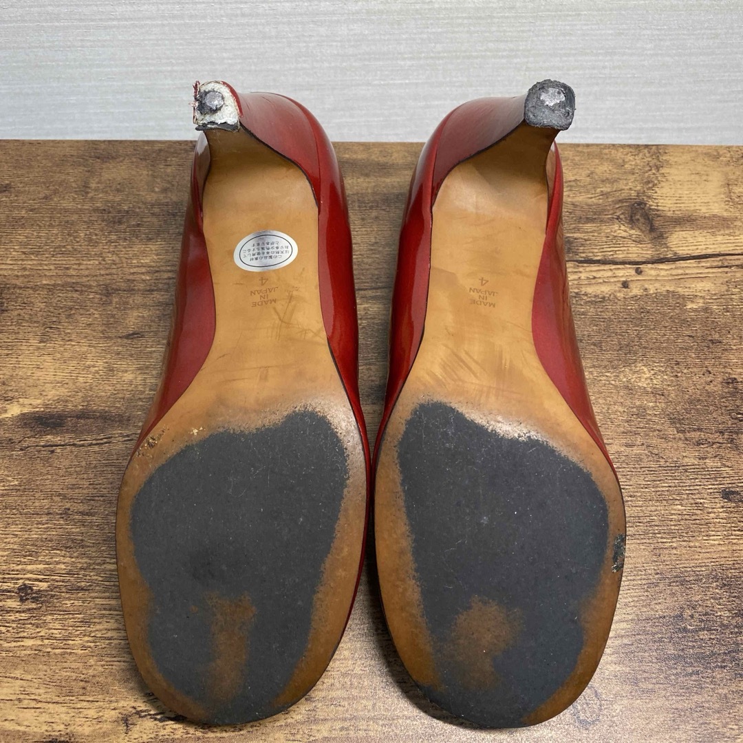 ANNA SUI(アナスイ)のANNA SUI アナスイ パンプス ラウンドトゥ レザー ミドルヒール レディースの靴/シューズ(ハイヒール/パンプス)の商品写真