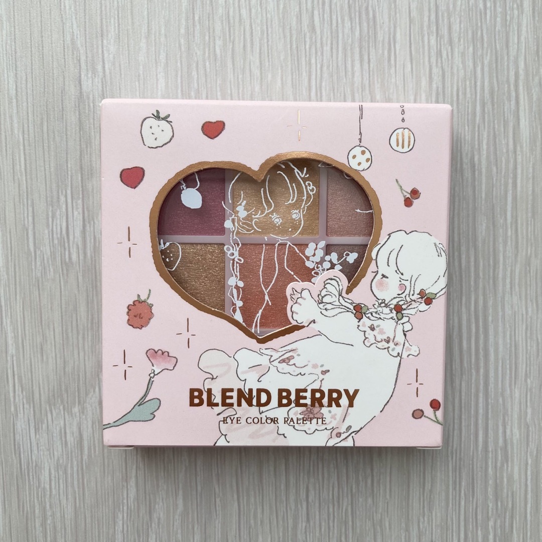 KOSE(コーセー)の【新品未使用】BLEND BERRY アイシャドウ cahoコラボ コスメ/美容のベースメイク/化粧品(アイシャドウ)の商品写真