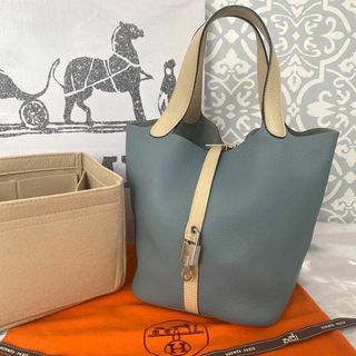 エルメス(Hermes)の希少レアカラー‼︎ HERMES エルメス ピコタンロックMM インバッグ付き(ハンドバッグ)