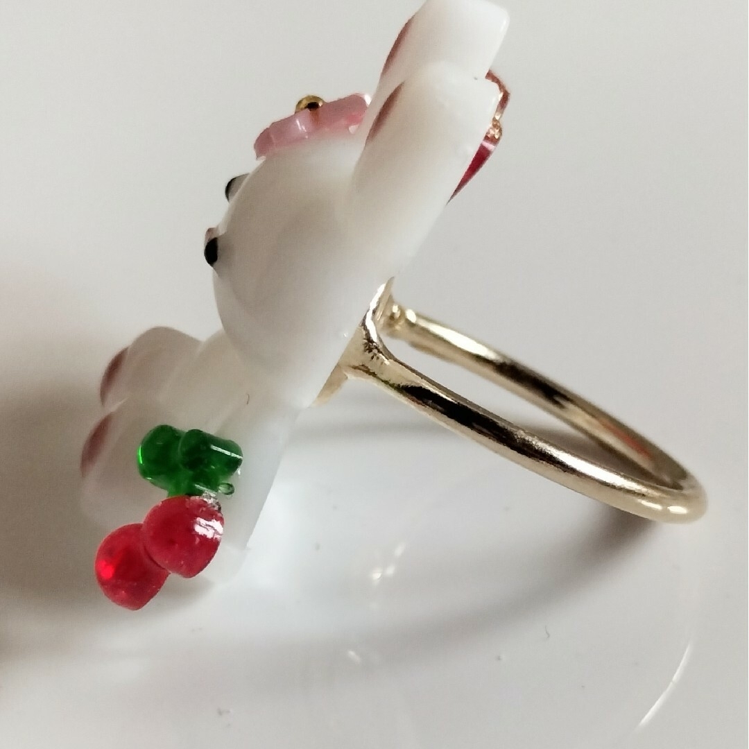 ウサギのリング レディースのアクセサリー(リング(指輪))の商品写真