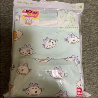 ユニクロ(UNIQLO)のユニクロ　11ぴきのねことあほうどり　90cm(パジャマ)