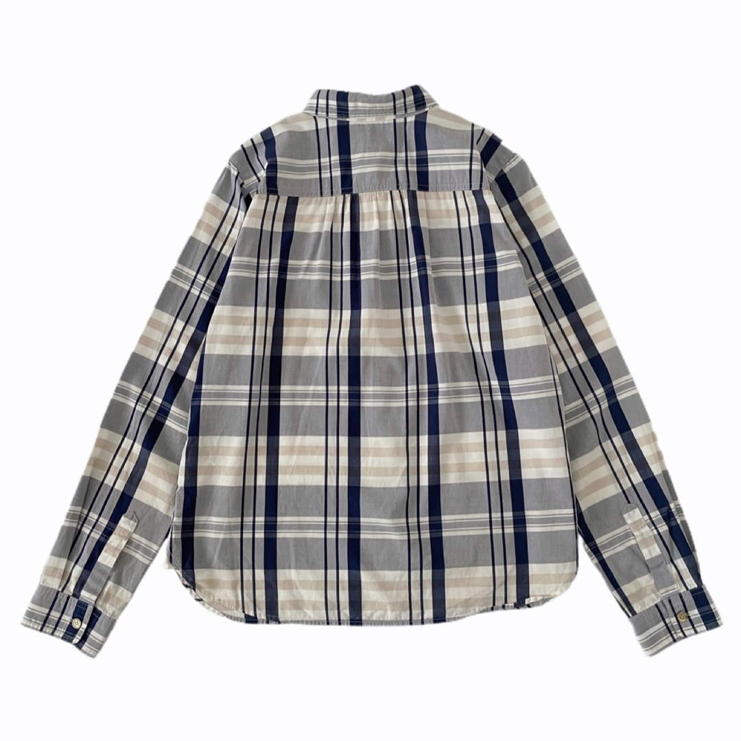 BURBERRY BLUE LABEL(バーバリーブルーレーベル)の美品 BURBERRY BLUE LABEL  チェック ブラウス シャツ レディースのトップス(シャツ/ブラウス(長袖/七分))の商品写真