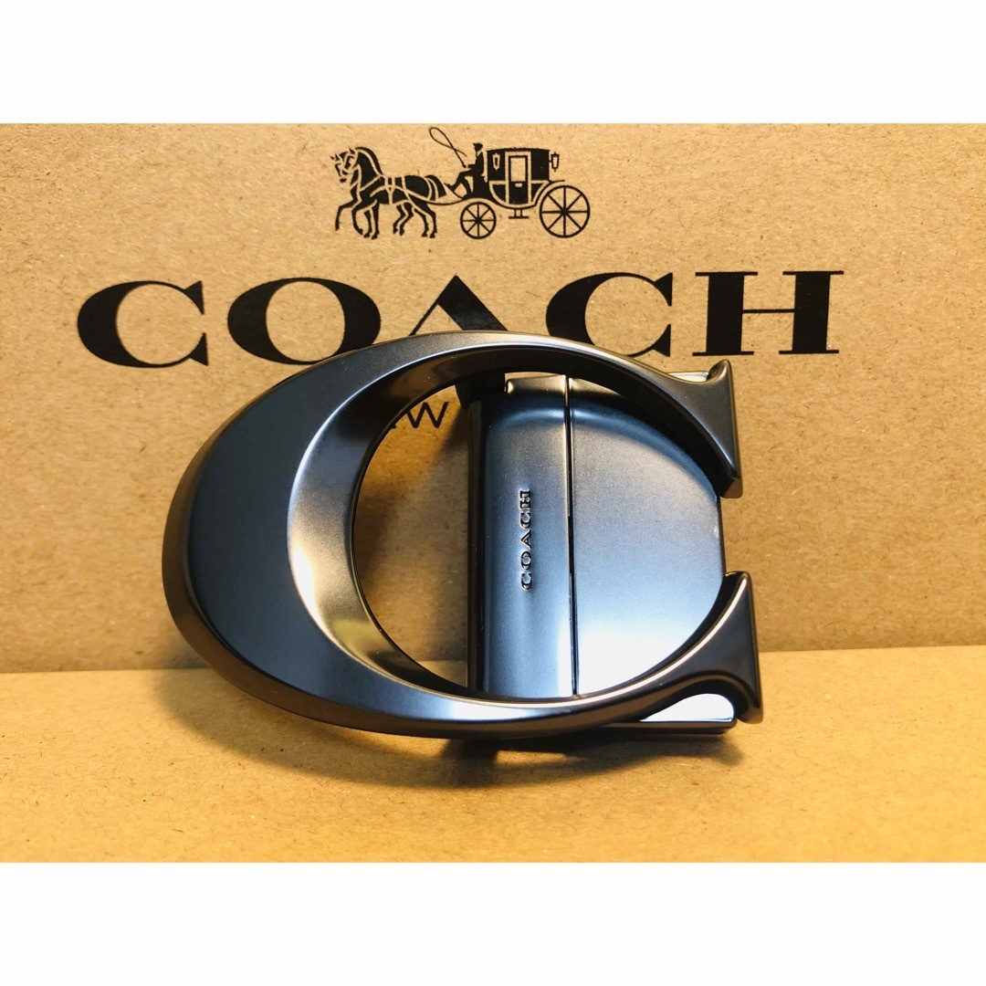 COACH(コーチ)のCOACHコーチ新品正規品リバーシブルレザーベルト　回転バックル2個 メンズのファッション小物(ベルト)の商品写真
