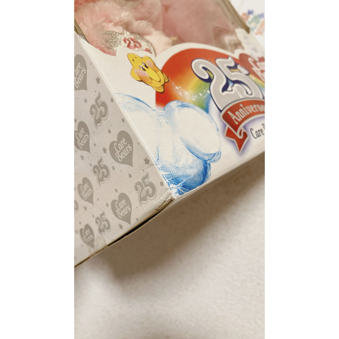 CareBears(ケアベア)の【未使用・限定品】ケアベア Care Bears 25周年ぬいぐるみ【送料込】 エンタメ/ホビーのおもちゃ/ぬいぐるみ(キャラクターグッズ)の商品写真