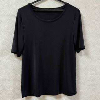 ZARA - ZARA ザラ Tシャツ 半袖 カットソー 黒 ブラック L