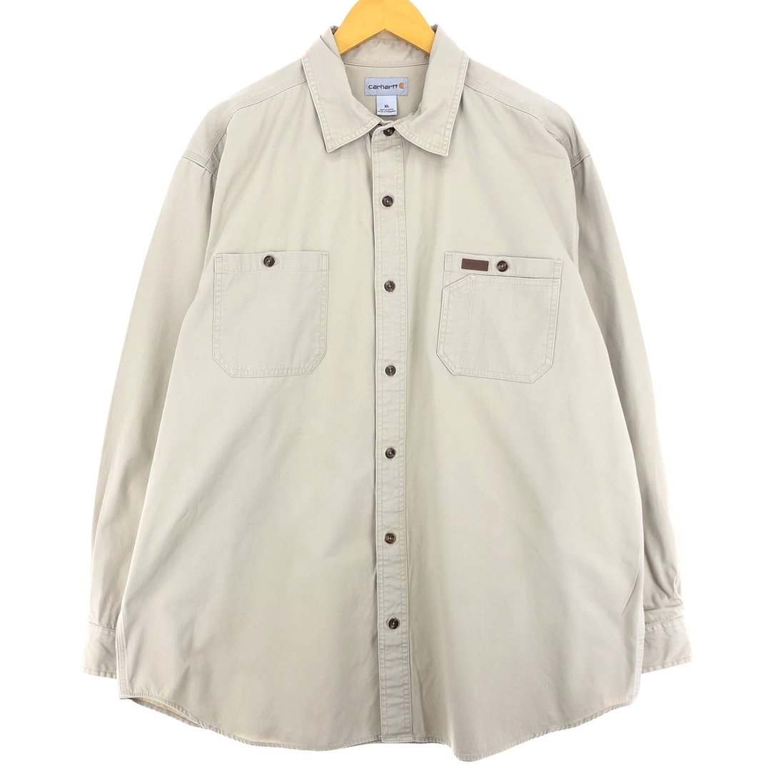 carhartt(カーハート)の古着 カーハート Carhartt 長袖 ワークシャツ メンズXL /eaa431737 メンズのトップス(シャツ)の商品写真