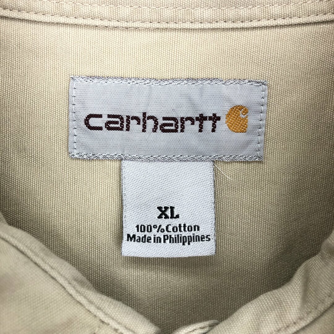 carhartt(カーハート)の古着 カーハート Carhartt 長袖 ワークシャツ メンズXL /eaa431737 メンズのトップス(シャツ)の商品写真