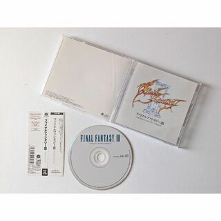SQUARE - ファイナルファンタジー3 サウンドトラックCD 帯有　Final Fantasy