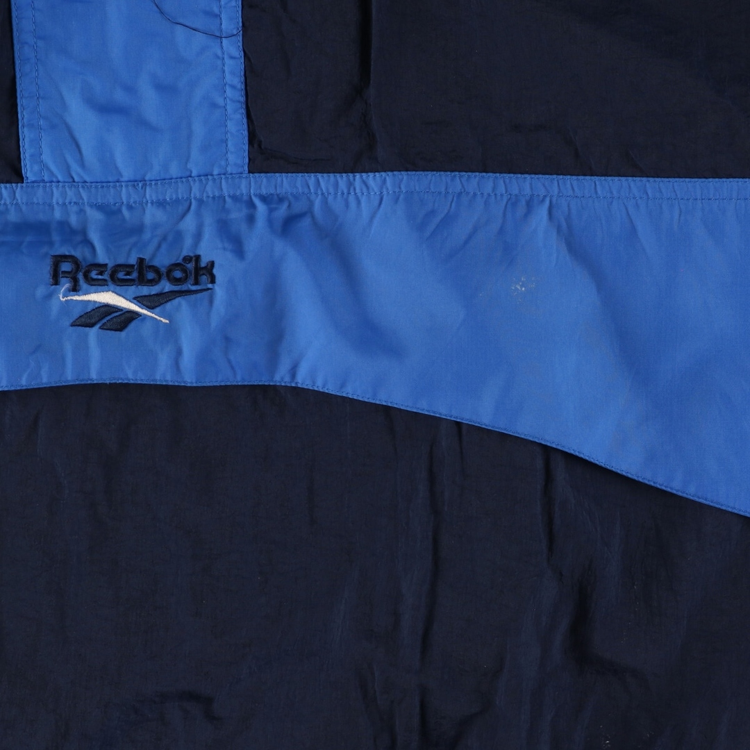 Reebok(リーボック)の古着 90年代 リーボック Reebok メッシュ切替 アノラックジャケット メンズXL ヴィンテージ /eaa428449 メンズのジャケット/アウター(ナイロンジャケット)の商品写真