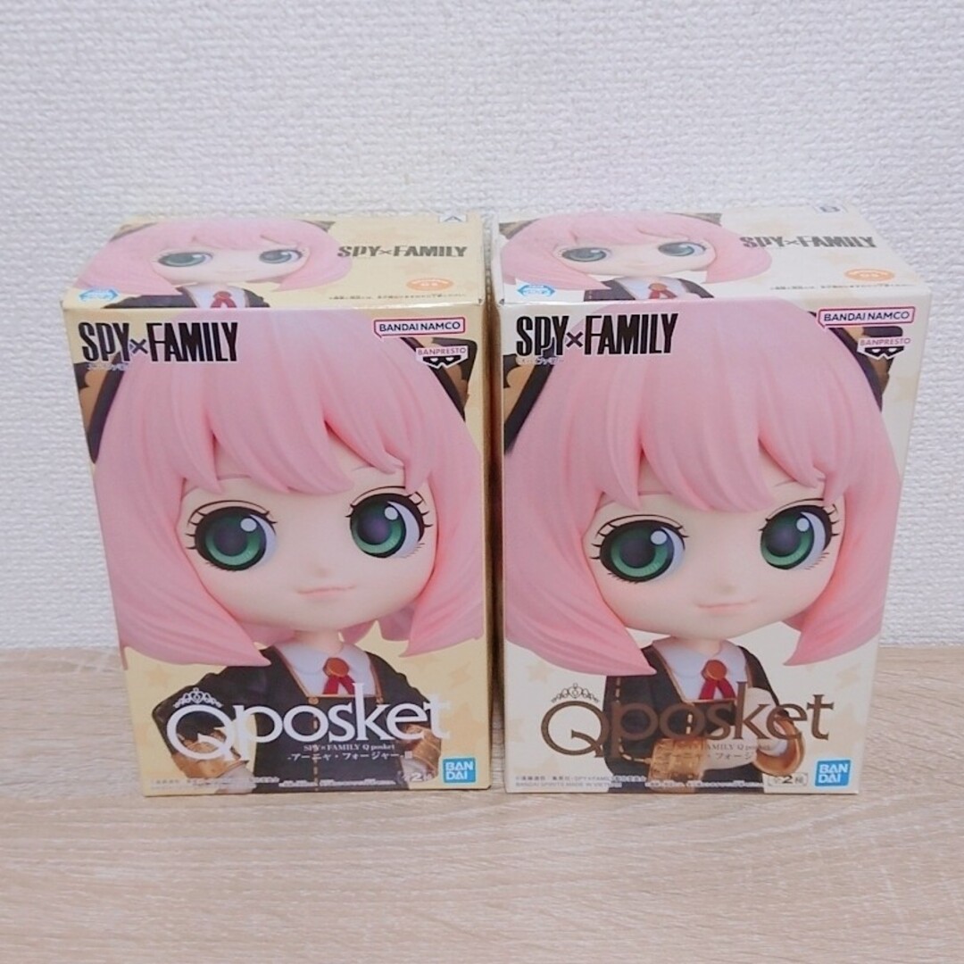 BANDAI(バンダイ)のSPY × FAMILY Qposket フィギュア アーニャ Ⅲ 全2種!! エンタメ/ホビーのフィギュア(アニメ/ゲーム)の商品写真