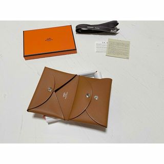 エルメス(Hermes)のエルメス カードケース　カルヴィデュオ(名刺入れ/定期入れ)