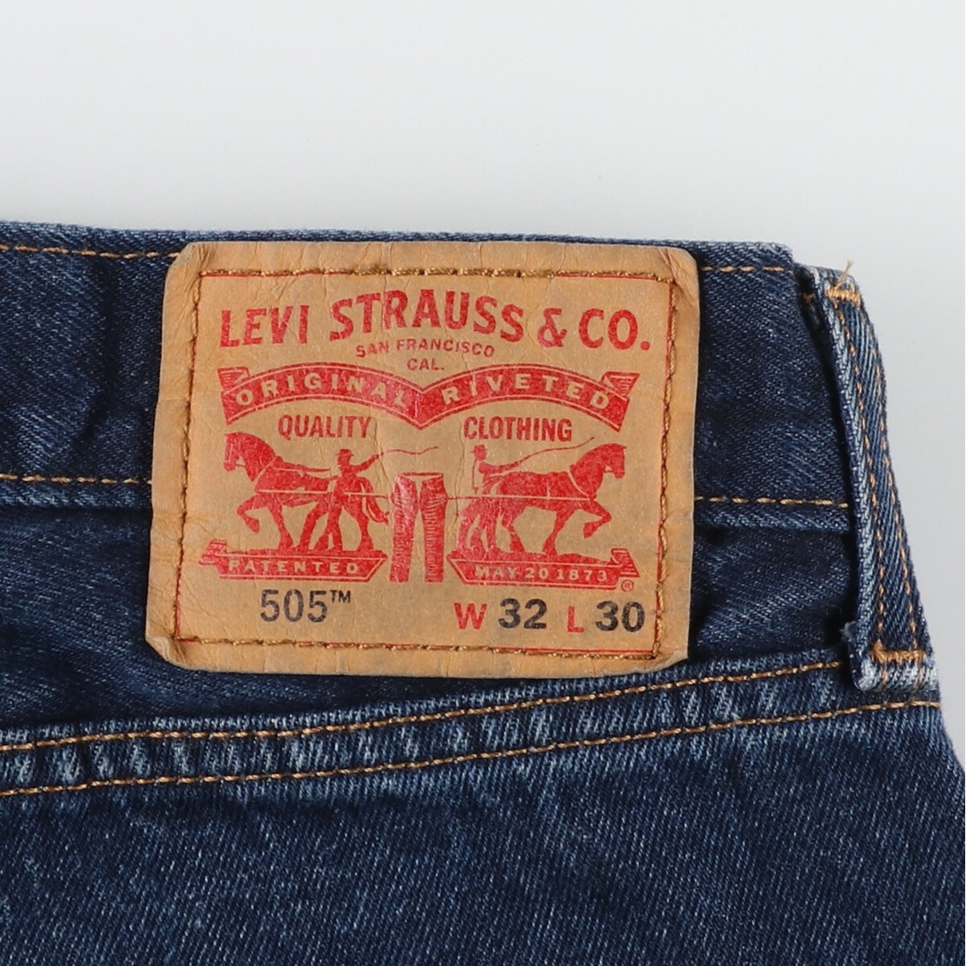 Levi's(リーバイス)の古着 リーバイス Levi's 505 テーパードデニムパンツ メンズw34 /eaa428746 メンズのパンツ(デニム/ジーンズ)の商品写真