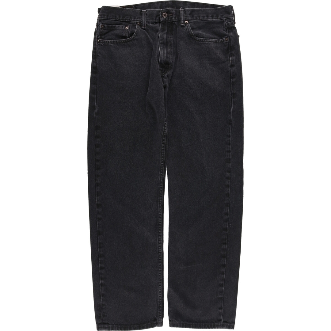 Levi's(リーバイス)の古着 リーバイス Levi's 505 ブラックデニム テーパードデニムパンツ メンズw36 /eaa428748 メンズのパンツ(デニム/ジーンズ)の商品写真