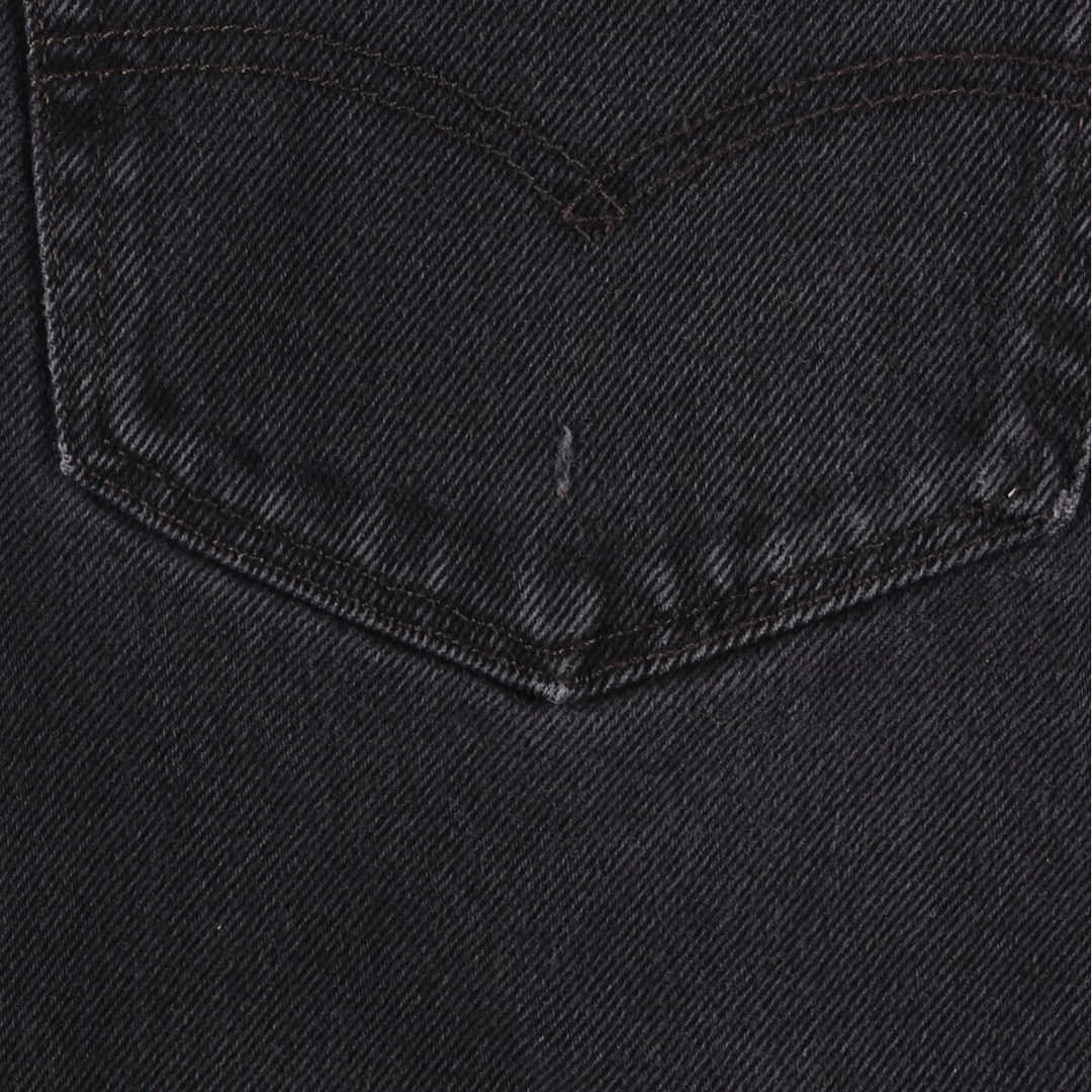 Levi's(リーバイス)の古着 リーバイス Levi's 505 ブラックデニム テーパードデニムパンツ メンズw36 /eaa428748 メンズのパンツ(デニム/ジーンズ)の商品写真