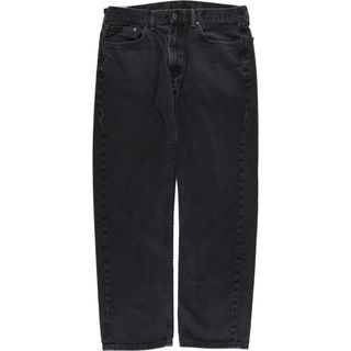 リーバイス(Levi's)の古着 リーバイス Levi's 505 ブラックデニム テーパードデニムパンツ メンズw36 /eaa428748(デニム/ジーンズ)