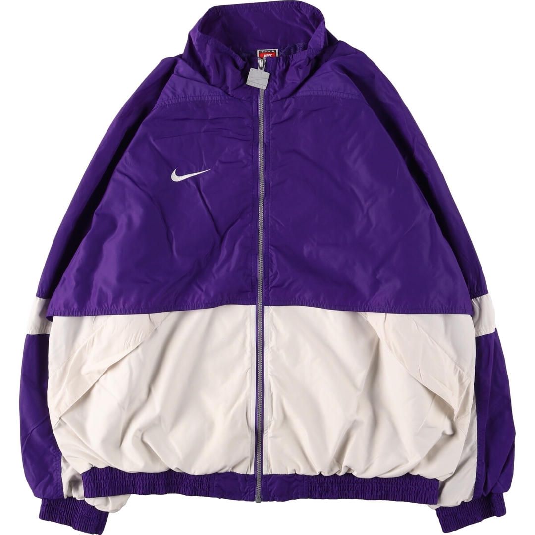 NIKE(ナイキ)の古着 90~00年代 ナイキ NIKE TEAM SPORTS ナイロンジャケット メンズXXL /eaa428452 メンズのジャケット/アウター(ナイロンジャケット)の商品写真