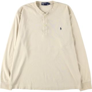 ラルフローレン(Ralph Lauren)の古着 ラルフローレン Ralph Lauren POLO by Ralph Lauren ヘンリーネック ロングTシャツ ロンT メンズM /eaa431132(Tシャツ/カットソー(半袖/袖なし))