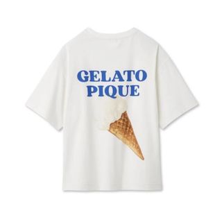 gelato pique - 新品未使用 ジェラートピケ バックプリントTシャツ  アイス