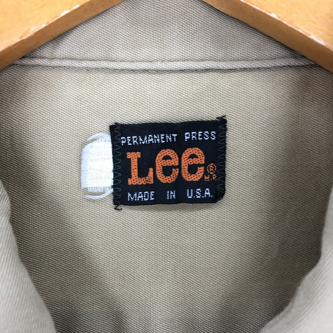 Lee(リー)の古着 70年代 リー Lee 長袖 ワークシャツ USA製 メンズM ヴィンテージ /eaa431749 メンズのトップス(シャツ)の商品写真