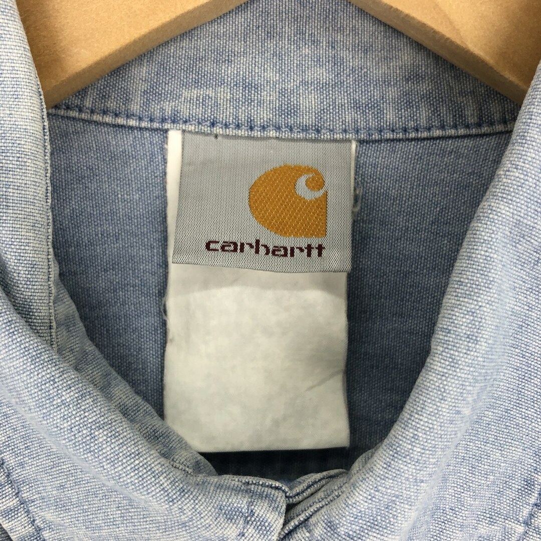 carhartt(カーハート)の古着 カーハート Carhartt 長袖 ボタンダウン ワークシャツ メンズL /eaa431750 メンズのトップス(シャツ)の商品写真