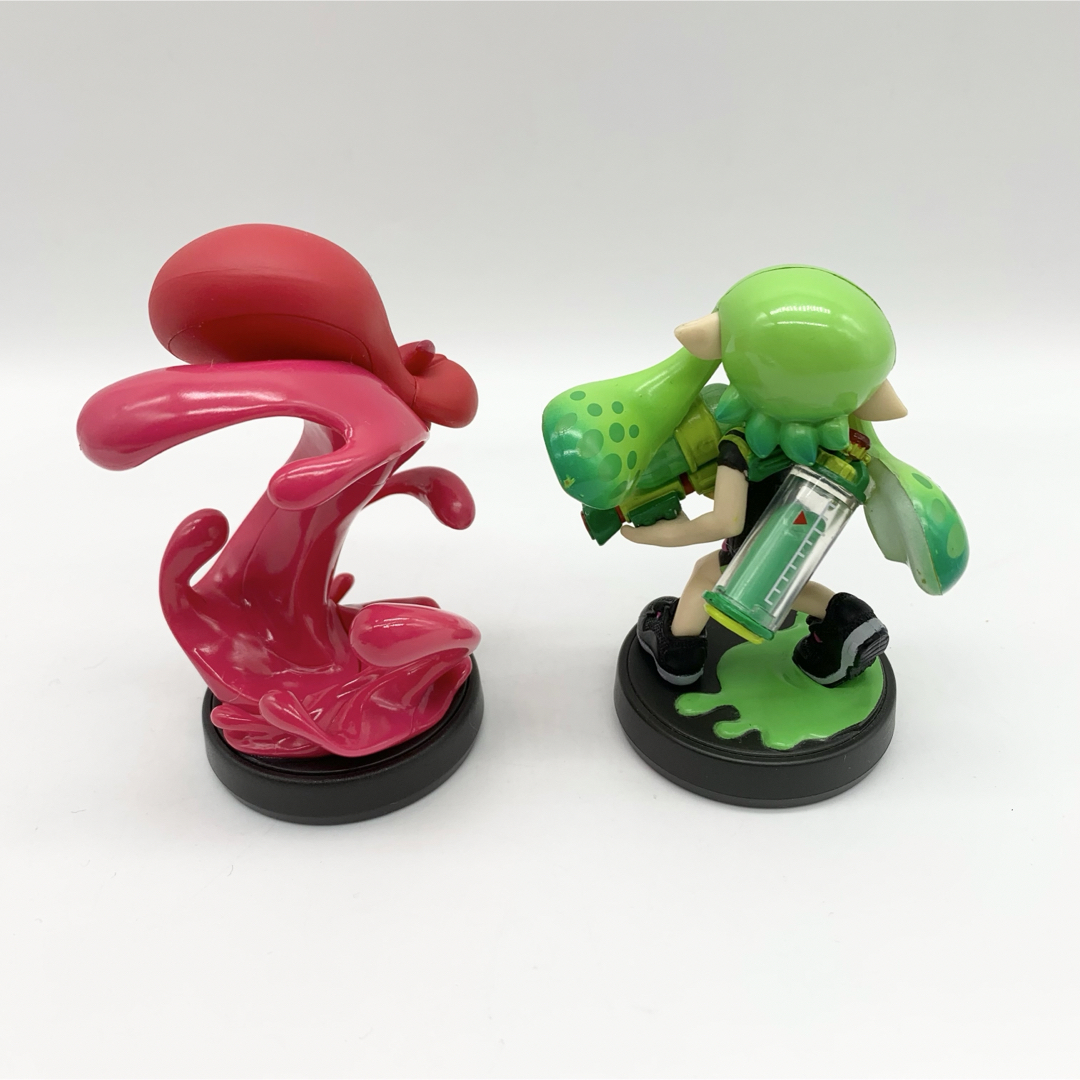 任天堂(ニンテンドウ)の【amiibo】スプラトゥーン ガールライムグリーン タコ エンタメ/ホビーのフィギュア(ゲームキャラクター)の商品写真