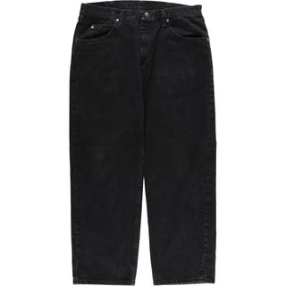 ラングラー(Wrangler)の古着 ラングラー Wrangler ブラックデニム テーパードデニムパンツ メンズw36 /eaa415167(デニム/ジーンズ)