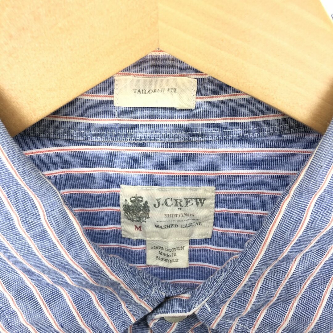 J.Crew(ジェイクルー)の古着 ジェイクルー J.Crew 長袖 ストライプシャツ メンズM /eaa427689 メンズのトップス(シャツ)の商品写真