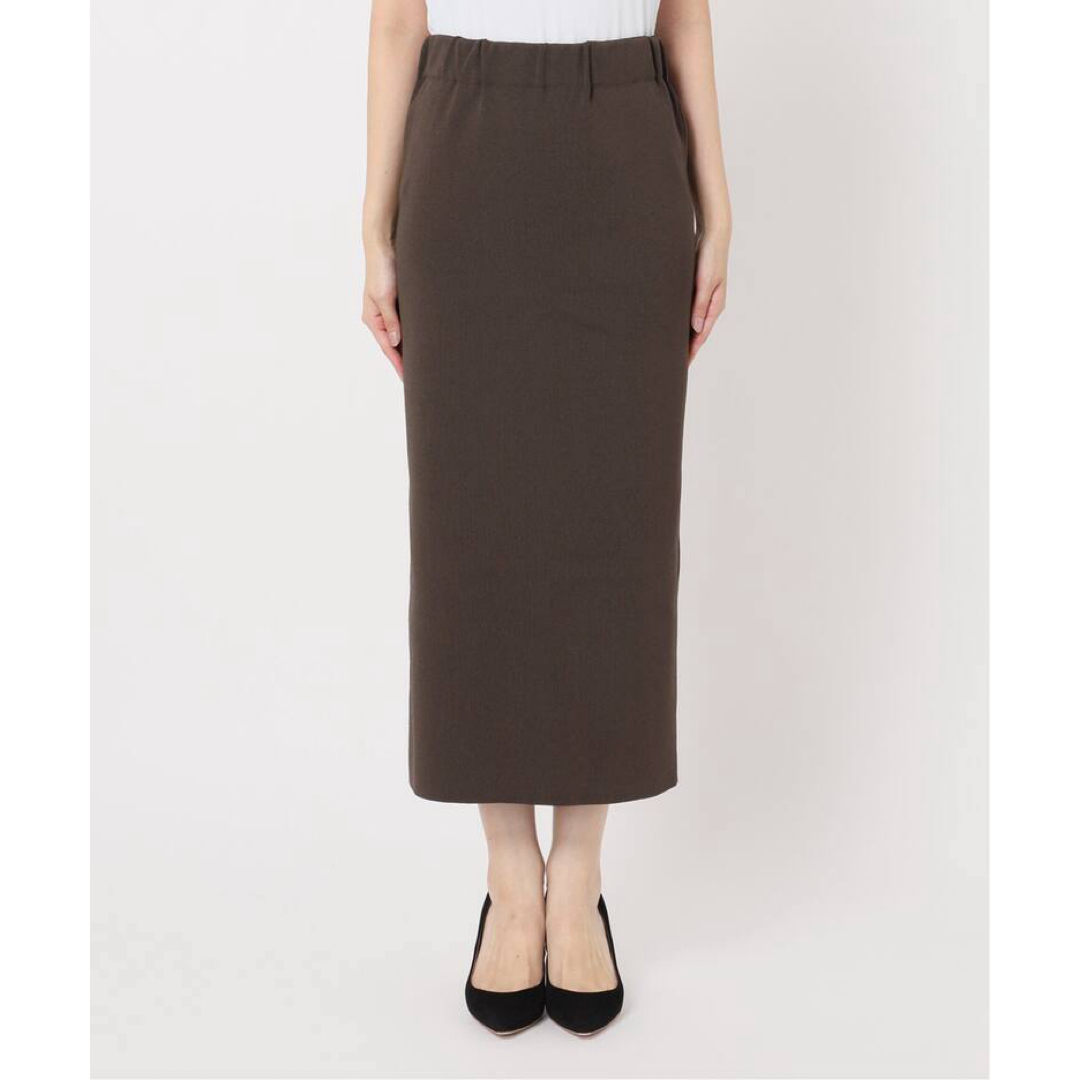 L'Appartement DEUXIEME CLASSE(アパルトモンドゥーズィエムクラス)のL'Appartement Knit Skirt ブラウン38 新品 レディースのスカート(ロングスカート)の商品写真