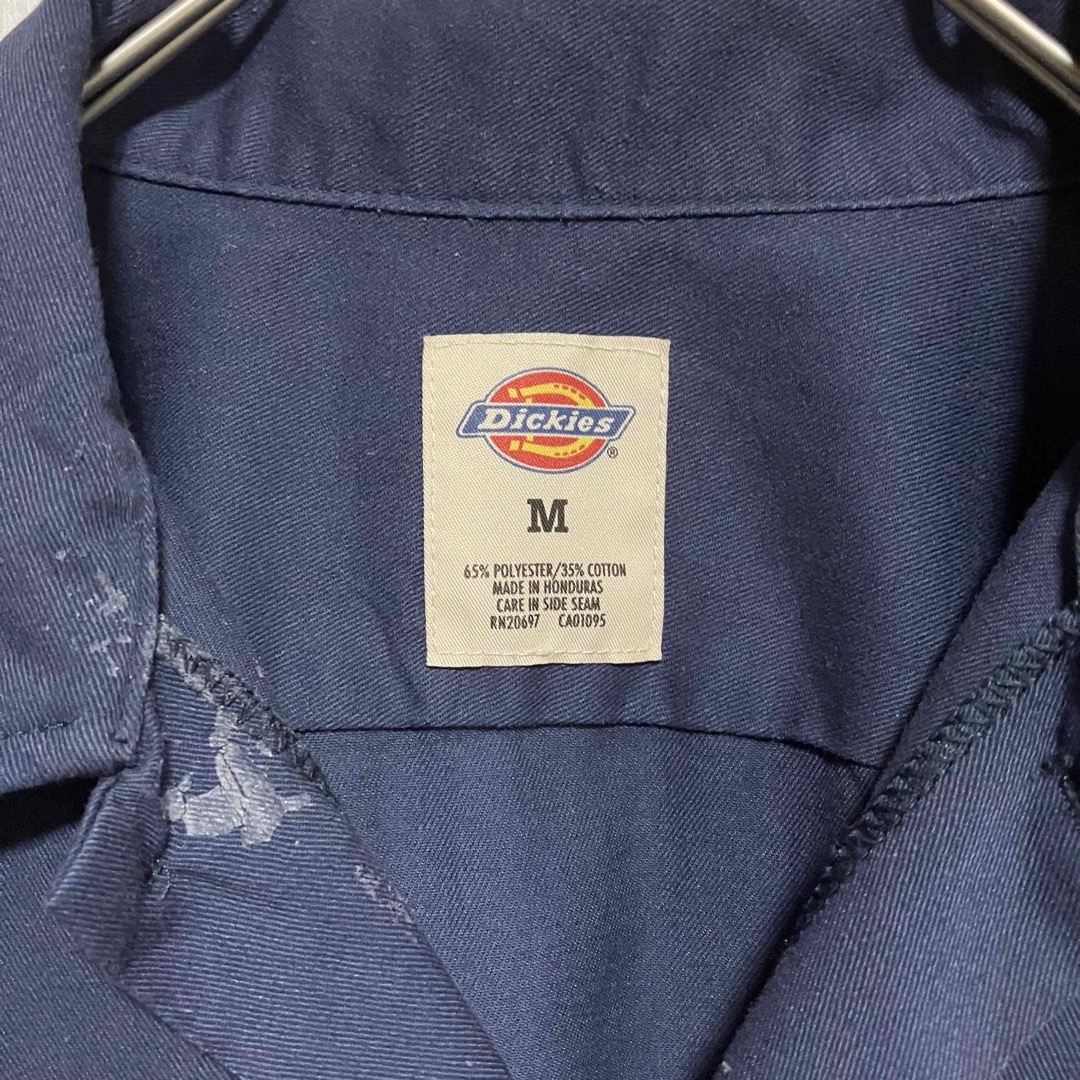 Dickies(ディッキーズ)のディッキーズ 長袖ワークシャツワンポイント刺繍ロゴZ1111 メンズのトップス(シャツ)の商品写真