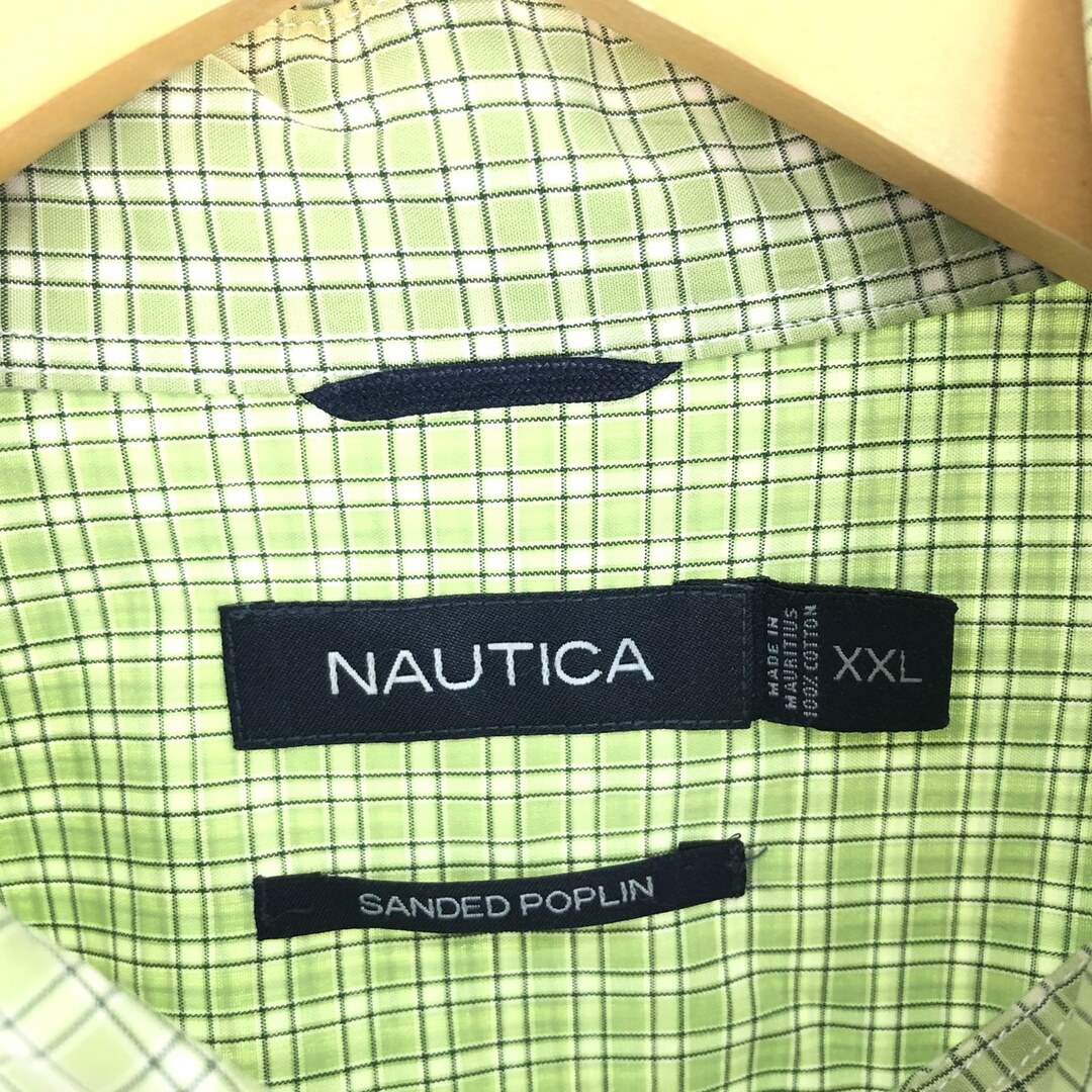 NAUTICA(ノーティカ)の古着 ノーティカ NAUTICA 長袖 チェックシャツ メンズXXL /eaa427692 メンズのトップス(シャツ)の商品写真