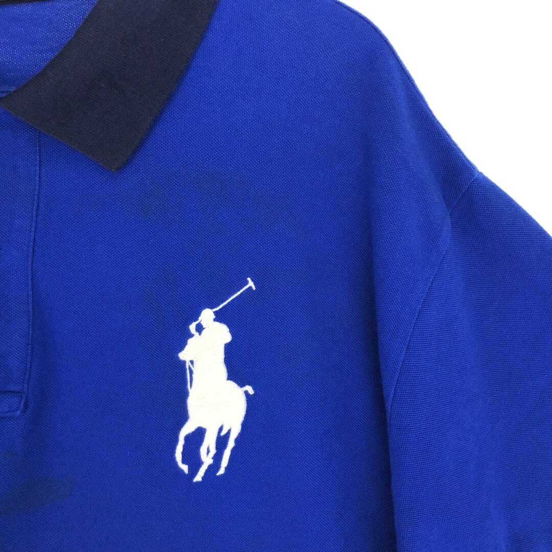 Ralph Lauren(ラルフローレン)の古着 ビッグサイズ ラルフローレン Ralph Lauren POLO RALPH LAUREN ビッグポニー 半袖 ポロシャツ メンズXXXXL /eaa428373 メンズのトップス(ポロシャツ)の商品写真