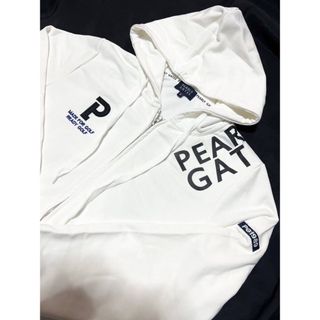 パーリーゲイツ(PEARLY GATES)の新品 正規品 新作 PEARLY GATES フルジップフーディ 白 M〜XXL(ウエア)