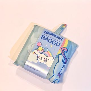 バグゥ(BAGGU)のBAGGU シナモロール　エコバッグ　サンリオ(エコバッグ)