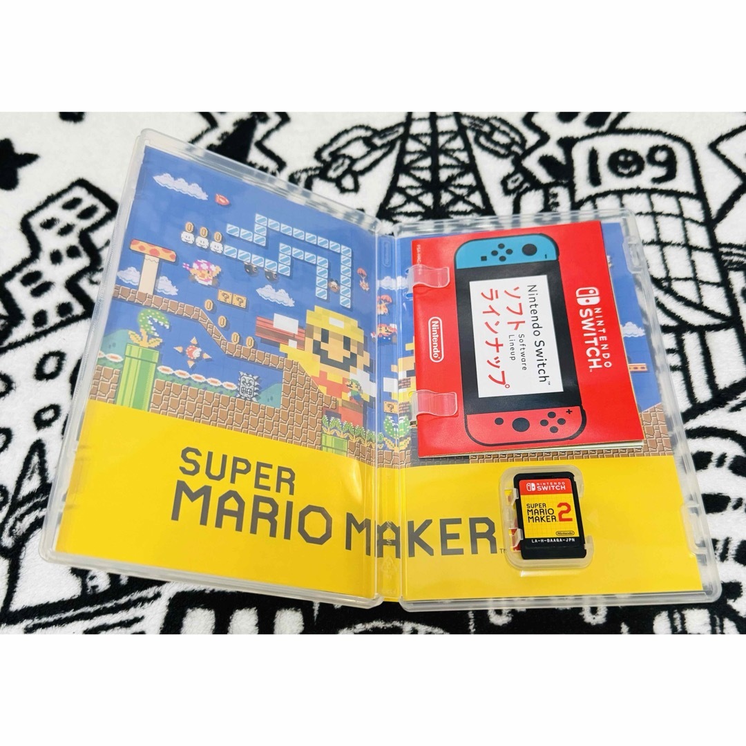 Nintendo Switch(ニンテンドースイッチ)のSWITCH スーパーマリオメーカー2 ♡♡♡ エンタメ/ホビーのゲームソフト/ゲーム機本体(家庭用ゲームソフト)の商品写真