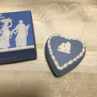 ウェッジウッド(WEDGWOOD)のウェッジウッド　ハートの小物入れ(小物入れ)