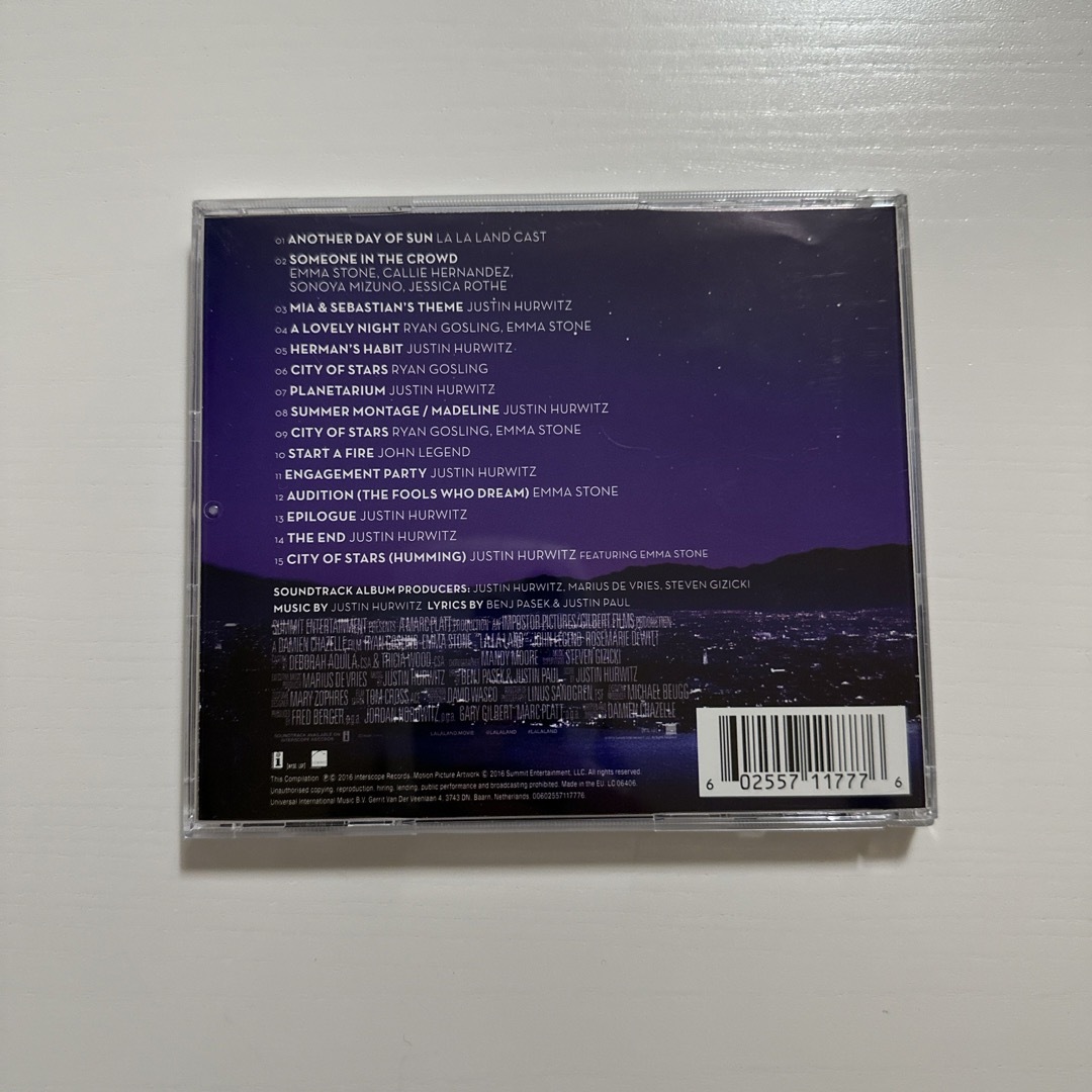 ララランド　CD エンタメ/ホビーのCD(映画音楽)の商品写真