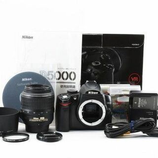 【動作好調】 Nikon ニコン D5000 レンズキット デジタル一眼カメラ