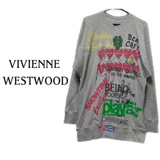 アングロマニア(ANGLOMANIA（Vivienne Westwood）)のヴィヴィアンウエストウッド【美品】SQUARE SWEATSHIRT トップス(トレーナー/スウェット)