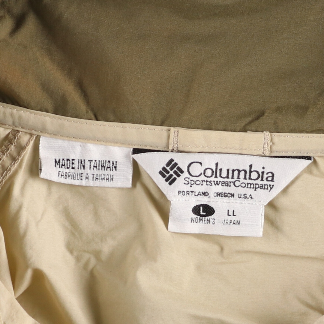 Columbia(コロンビア)の古着 90年代 コロンビア Columbia アノラックパーカー レディースL /eaa428251 レディースのジャケット/アウター(ナイロンジャケット)の商品写真