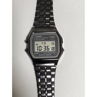 カシオ(CASIO)のCASIO チープカシオ　A158WETB-1AEF(腕時計(アナログ))