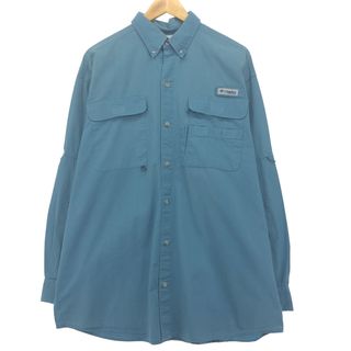 コロンビア(Columbia)の古着 コロンビア Columbia PFG 長袖 ボタンダウン フィッシングシャツ メンズM /eaa423702(シャツ)