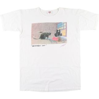 アンビル(Anvil)の古着 90年代 アンビル Anvil プリントTシャツ USA製 メンズXL ヴィンテージ /eaa425565(Tシャツ/カットソー(半袖/袖なし))