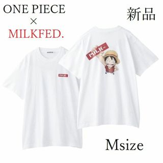 MILKFED. - 【限定】MILKFED. × ONE PIECE ルフィ コラボ Tシャツ M